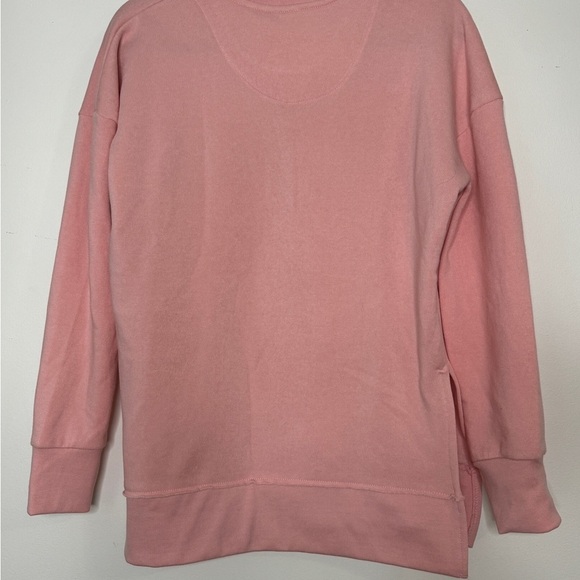 Pressbox Maryland Terps Pink Oversize Crewneck Sweatshirt University of Maryland - Picture 5 of 6